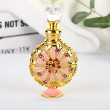 Dubai fancy 10ml essential oil bottle attar glass perfume bottle wholesale