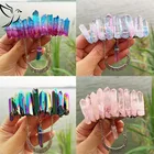 Natural Hoop Handmade Natural Crystal 8cm Color Moon Accessories Crystal Hair Hoop For Decoration