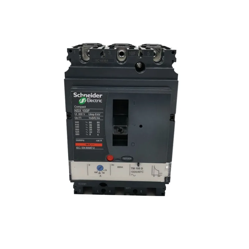 Original molded case  NSX100N circuit breaker for Schneider