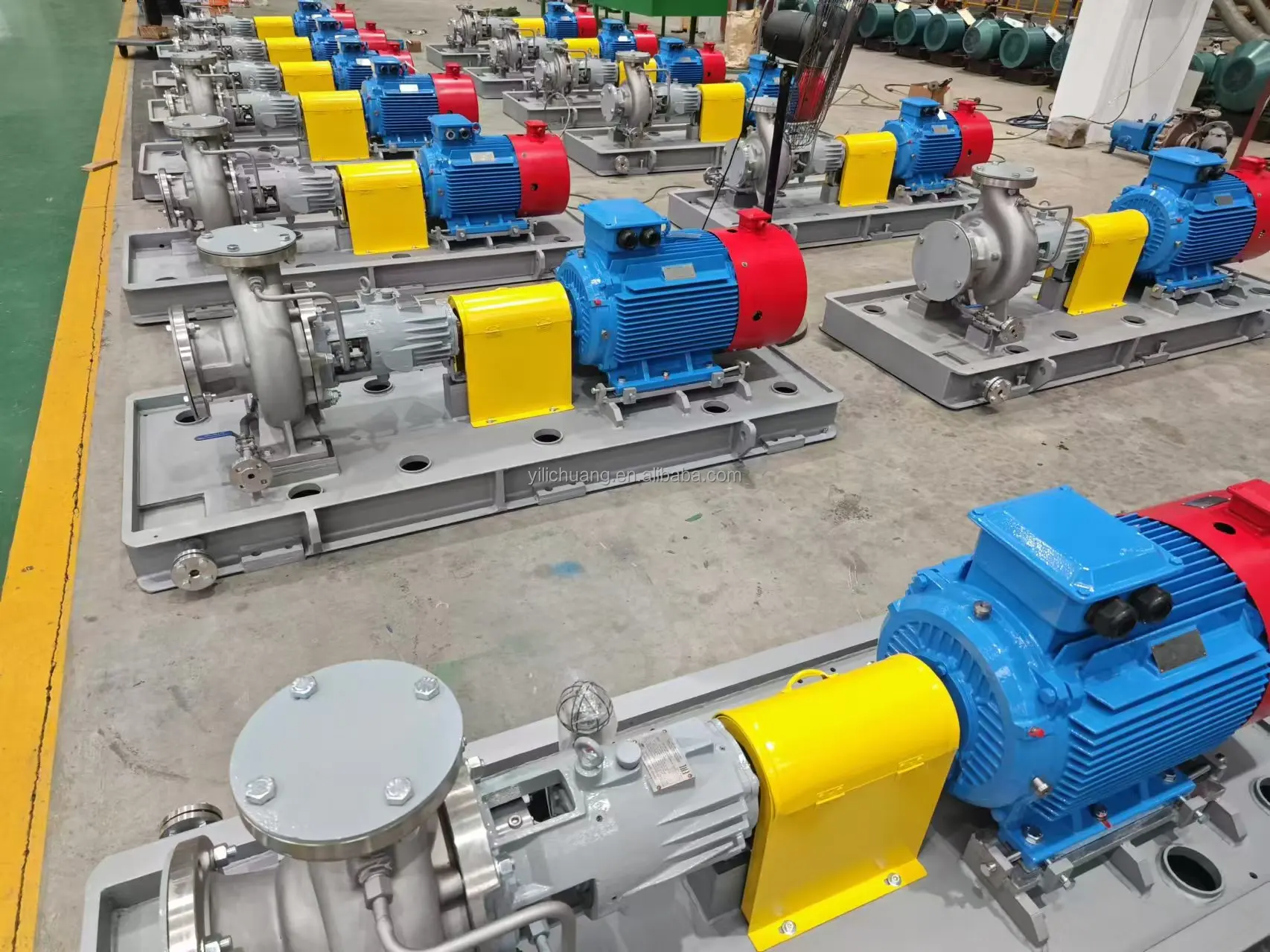 Steel Horizontal Centrifugal Pump, Stainless, Electric Power - detail 12