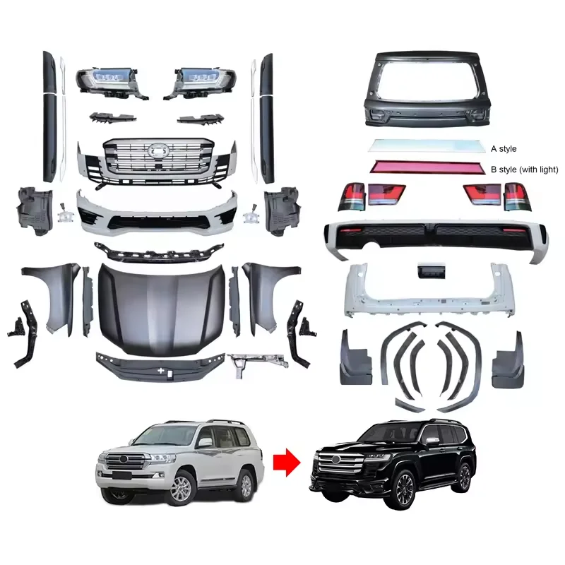 Conversion Body Kit For Land Cruiser Lc Upgrade To Lc High