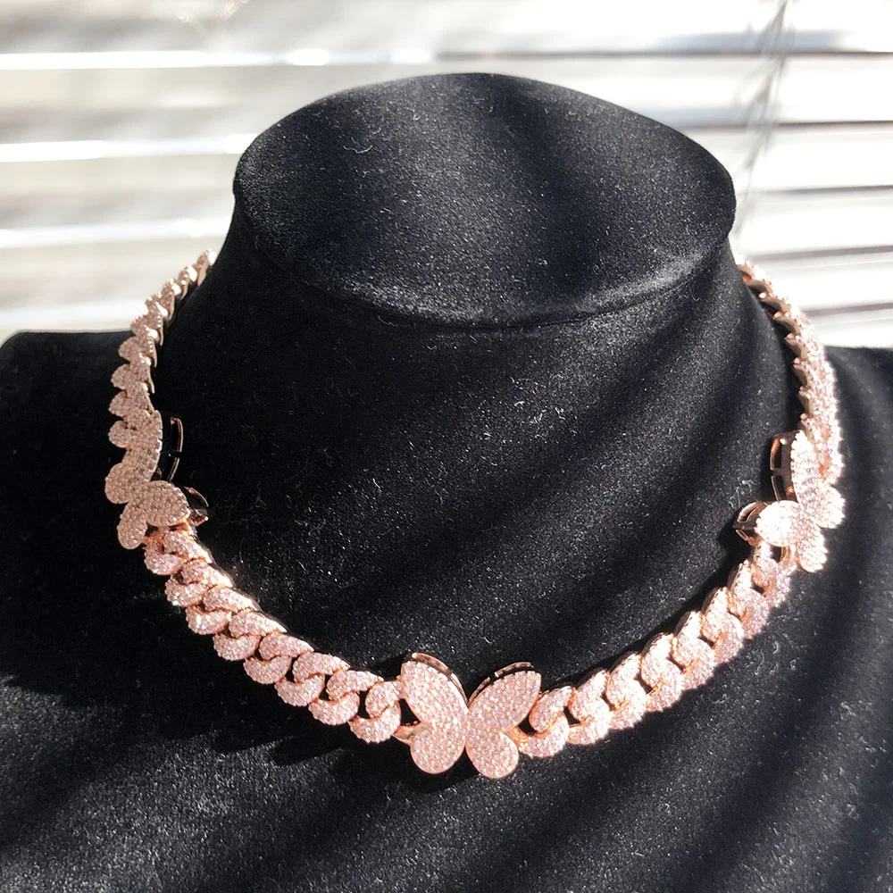 Butterfly Choker Necklace 