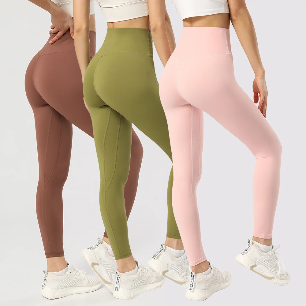 High Quality ODM/OEM Anti-Slip Colorful High Waist Butt Lift Yoga Pants Leggings