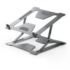 Wholesale Aluminum Double Layer Portable Foldable Greater Height Angle Adjustable Laptop Stand