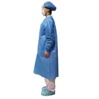 Coat Factory Price Lab Coat Disposable Non Wowen SMS Antistatic Lab Coat