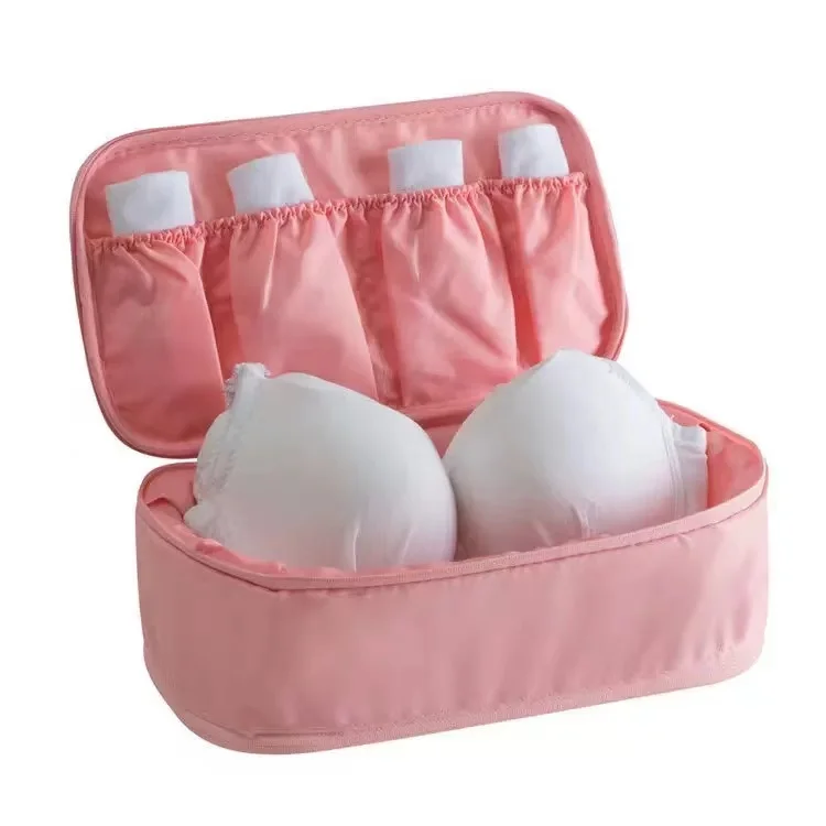 Portable Waterproof Bikini Bra Organizer Pouch Lingerie Case Packaging Travel Underwear Storage Bag