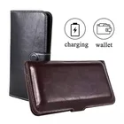 Bank Leather Wallet Power Bank 6000mah Wireless Charger 3 In 1