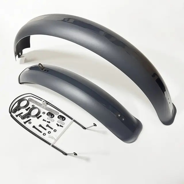 Low MOQ Snow Bike Mudguard 20"24"26" 4.0 Bicycle Front Rear Tyres Electric Mountain Bike Fat Tire Fender