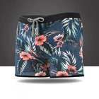 Custom Logo Quick Dry Beach Men Board Shorts Pants Swimwear Swimsuits Mens Swim Trunks Running Beach Shorts