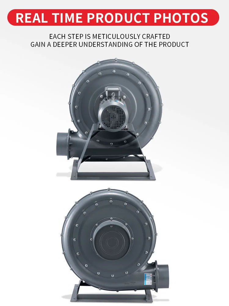 Centrifugal Blower, Aluminum, Cast - detail 2