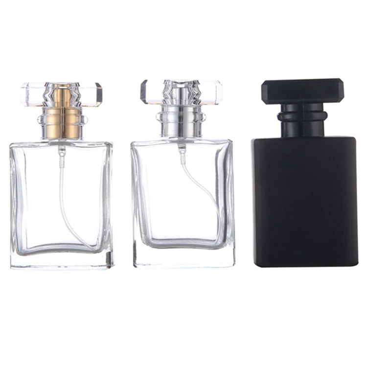 black glass perfume bottles wholesale