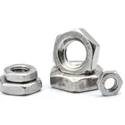 Nuts Supplier Nuts A2-035 Stainless Steel ANSI B 18.2.2 Hex Panel Nuts Hexagon Jam Thin Nuts