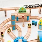 Train The Fine Quality Cars Kids 65pcs Railway Toy Train Set Educational Toddlers Toys For Infants