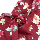 Patterned Ready Goods Printing Bronzing Patterned Soft Bird Eye Mesh Tulle Fabric For Wedding Dress