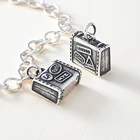 Jewelry Charms Handmade Jewelry DIY Student School Bag Charms For Pendant Bracelet Wholesale