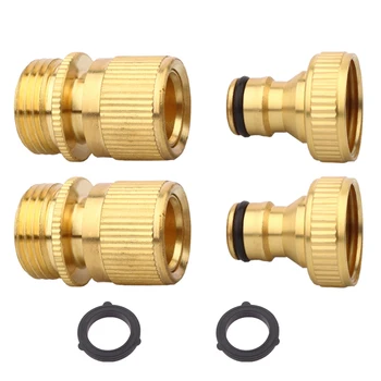 Coupling Plugs Plastic Copper Connector Water Pipes Garden and Hose Pvc Fittings Inch Quick Connect Connector Pipe Brass China
