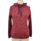 Sweatshirt Hot Selling Autumn Style High Waist Long Ladies Turn Up Collar Sweatshirt Women