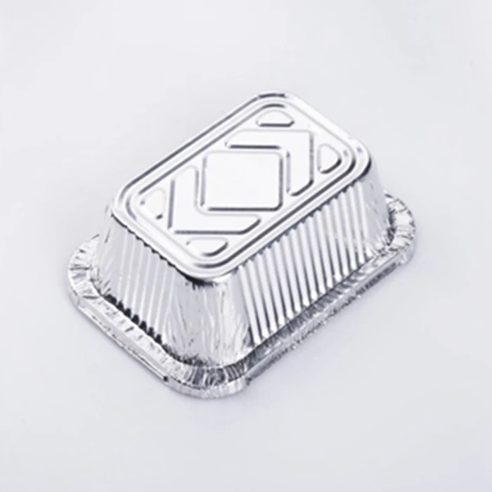 product tia ca49 non toxic 7 inch square box aluminium microwaveable food container foil containers with transparent lids-5