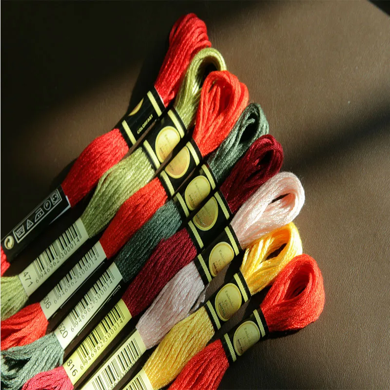 China Cross Stitch Thread,Cxc Thread Cross Stitch,447 Color Embroidery