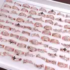Ring Rings Wholesale Variety Of Styles 4 Leaf Lucky Grass Butterfly Female Charm Ring