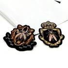 Applique Embroidered Patch Embroidery Handmade Embroidered Badge Applique Bullion Blazer Badge Embroidery Patches