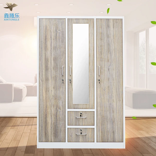 foshan factory direct sale Factory supply wardrobe cabinet used metal wardrobe closet cupboard wardrobe