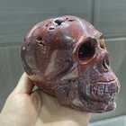 Jasper Wholesale Natural Quartz Crystal Ocean Jasper Carving Skulls