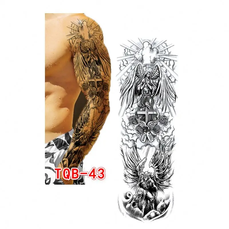 Tattoos Sleeves Designs Gripless Tattoo Arm Sleeve Women Old School Black  Cord Definition Fake For Man Hand Beautiful Clip - Buy Full Hand Dragon  Tattoo,Tattoos Sleeves Designs,Full Arm Tattoo Sticker Product on