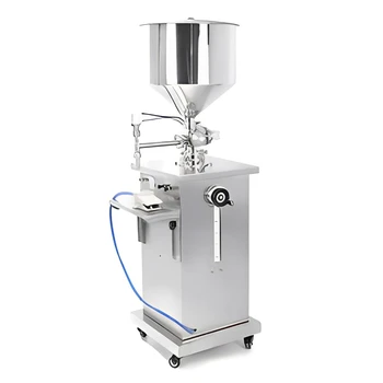 Vertical Pneumatic Cosmetic Filling Machine Hair Products Shampoo Lotion Cream Filling Machine