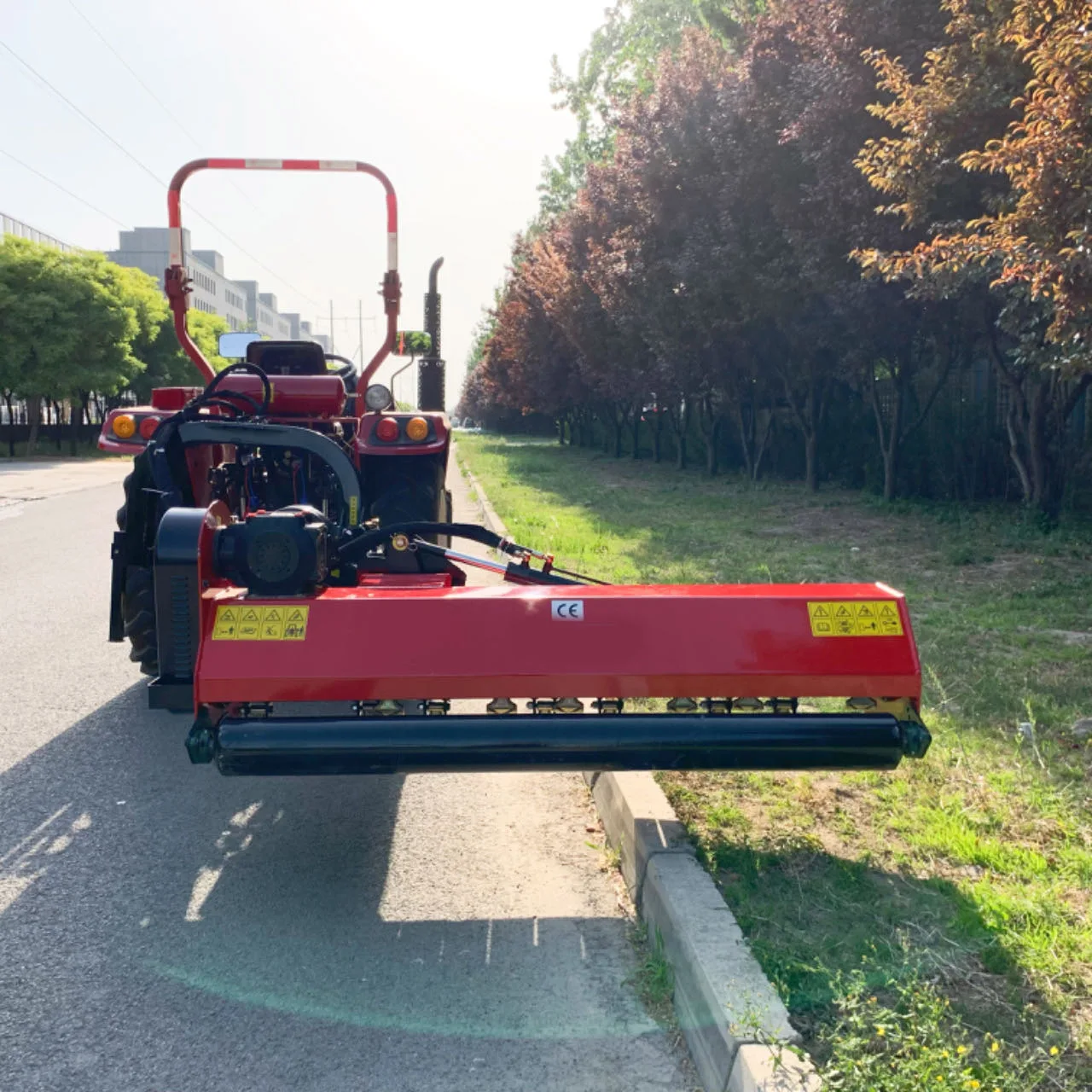 product 2025 new skid steer loader mowing machine forestry garden mulcher equipment high flow lawn mower-4