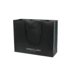 Size Gift Paper Bags Large Size Custom Logo Black Gift Shopping Kraft Paper Bags With Handles