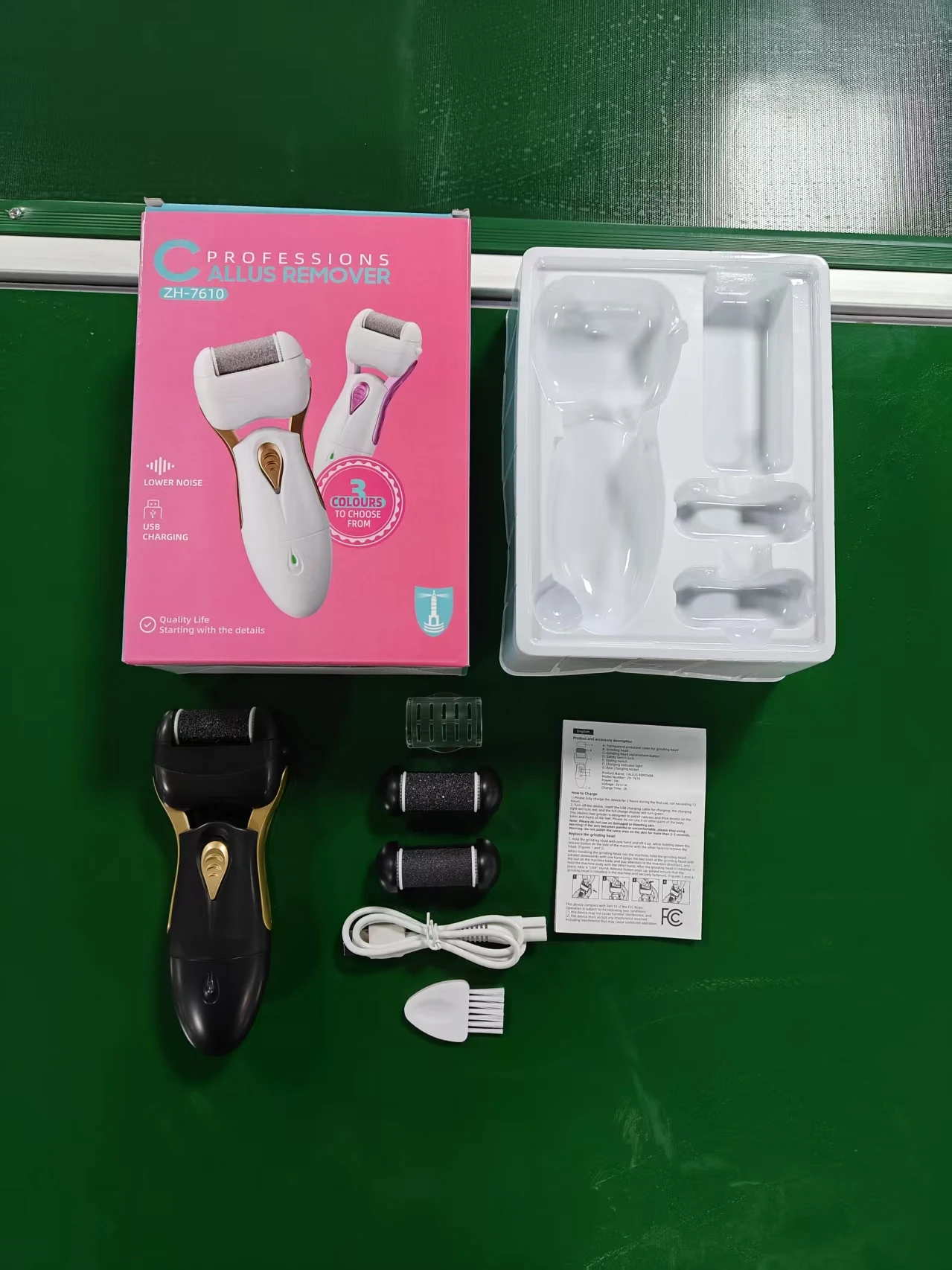 USB Charging Electric Foot Repair Device Callus Eliminator Stone Callus Remover for Heel Rubbing Dead Skin Removal details