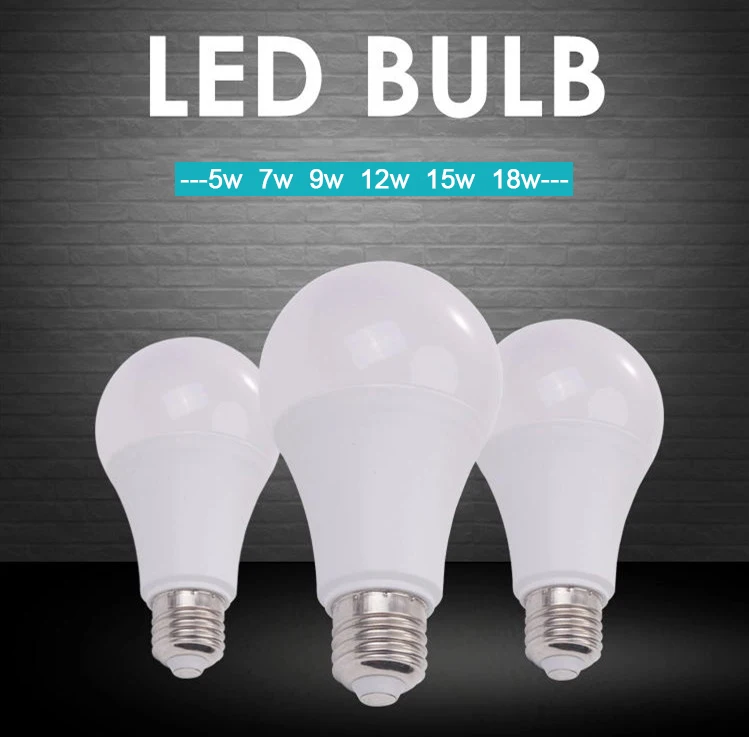 Wholesale milkly cover E27 5w 7w 9w 12w 15w 18w led bulb lamp/energy saving led bulbs with 2years warranty best quality
