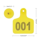 Sheep Large Size Domestic Animal Earing Identification Sheep Pig Cattle Cow Eartag Ear Tags