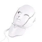 Care 7 Led Mask 7 Color Facial And Neck Skin Care PDT Photon Red Light Therapy LED Face Mask