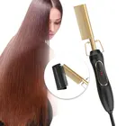 Tool Amazon Hot Selling Hair Styling Tool Quick Heating 2 In 1 Hair Straighter Electric Hot Comb