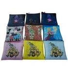 Coin Bag Silicone Coin Bag OEM Promotional Color Full Square Cute Coin Pouch Silicone Anime Mini Cute Coin Purse Bag
