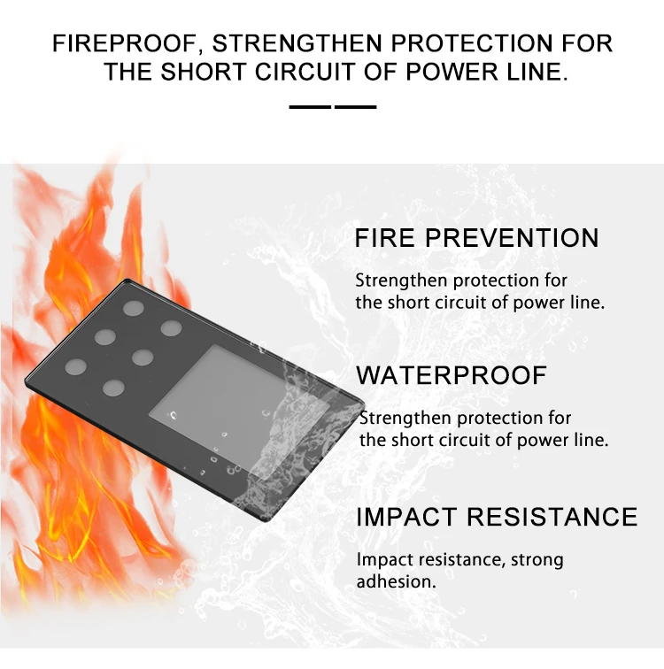 Customized smart touch glass panels are widely used in furniture and household appliances