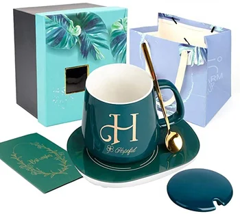 Ceramic Gift Mug and Coaster Sets Coffee Tea Mugs Party Travel Wedding Beer Customized Logo Time Target Food Bridal Color Design