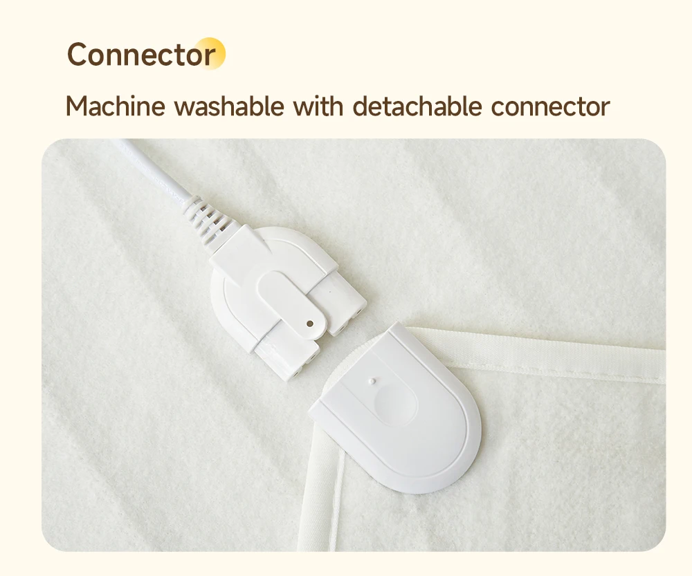 Fleece Electric Bed Warmer, 60 - detail 8