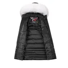 Coats Coat Custom Black Down Women Coats Jackets Plus Size Coat White Fur Women Long Coats Winter
