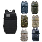 Unisex Backpack Unisex 900D 36-56L Fully Functional Navy Unisex Outdoor Combat 3p Tactical Backpack Military Army
