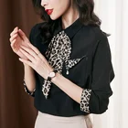 Ladies Blouse New Arrival Women Chiffon Skirts Ladies Chiffon Tops Or Blouse Lapel Office Shirt Chiffon
