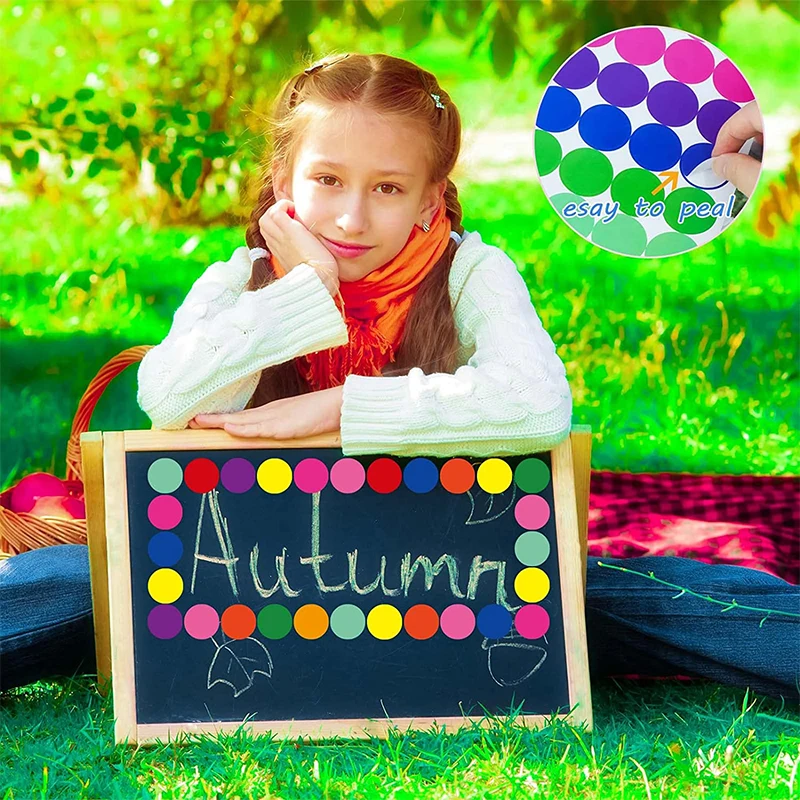 Custom Round Colored Coding Labels-Self-Adhesive Vinyl Scratch-Off Stickers with Laminated Finish for Grocery & Supermarket Use supplier