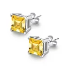 Earrings Earrings 925 Silver Earrings Women Gem Earrings For Women 925 Sterling Silver Zircon Earrings