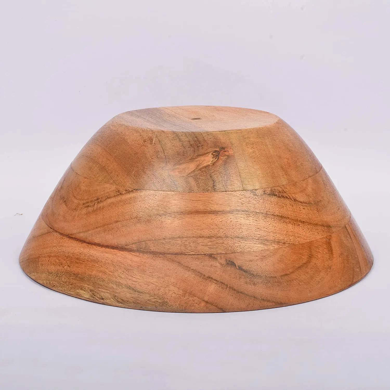 Soup Bowl Acacia Wood Serving Bowl Wholesale Exporter New Design Printed Wooden Serving Bowl Supplier