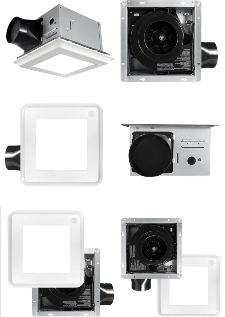 Motion Sensor Exhaust Fan, LED, 5CCT, Steel - detail 28