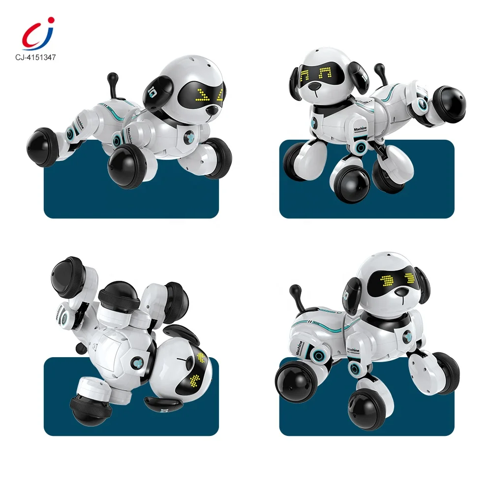 Chengji new arrival ai smart rc pet electric dancing intelligent remote control robot dog toy for kids