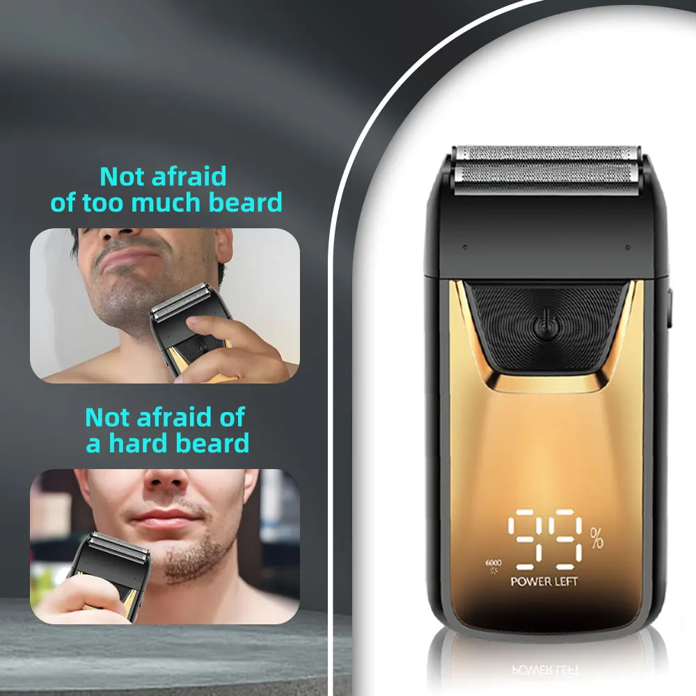 Divine Reciprocating Electric Shaver for Household Use Specialized Hair Whitening Device for Self Shaving and Head Shaving manufacture