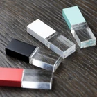 Key Usb Crystal Key USB Drive Custom 4GB 8GB Crystal USB With Logo USB 3.0 2.0 16GB 32GB 64GB Engraved Usb With Box